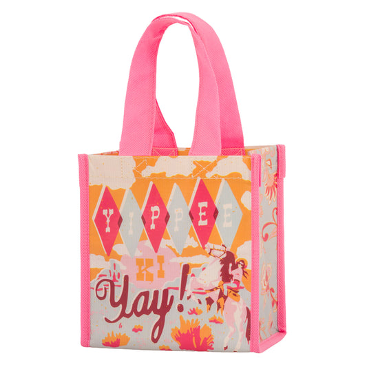 Yippie Ki Yay Recycled Small Gift Bag