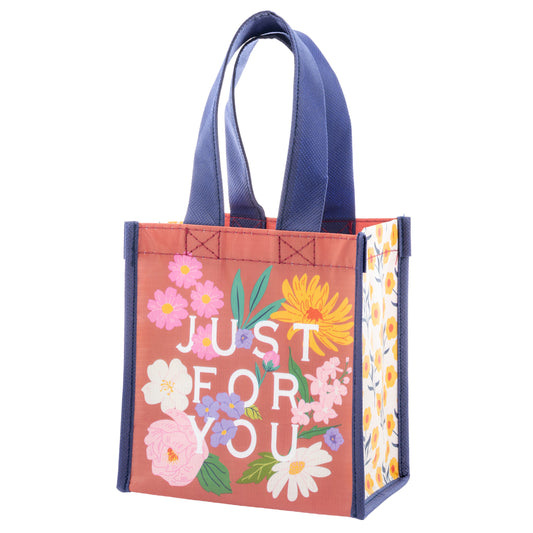 Just For You Floral Recycled Small Gift Bag