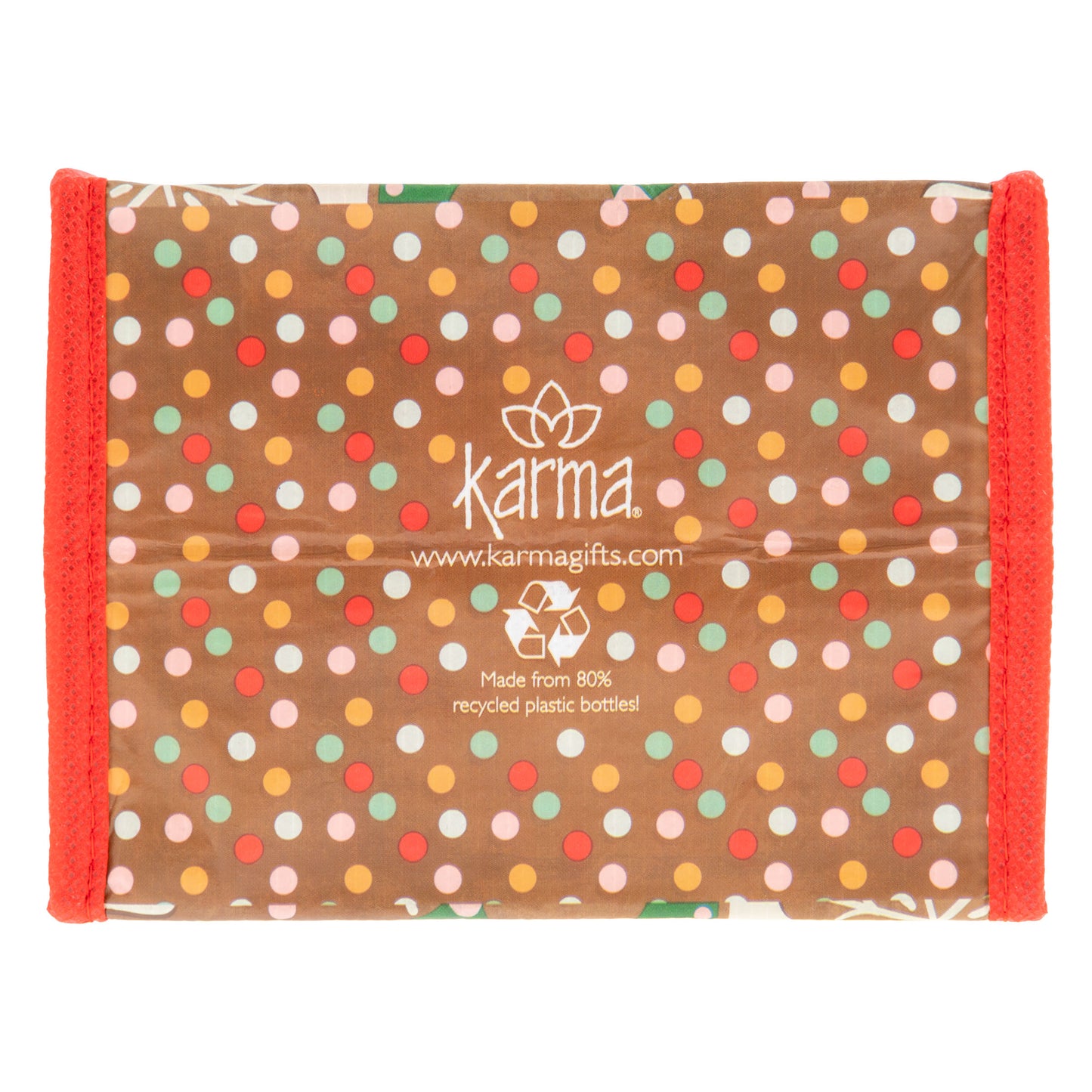 Gingerbread Holiday Recycled Small Gift Bags