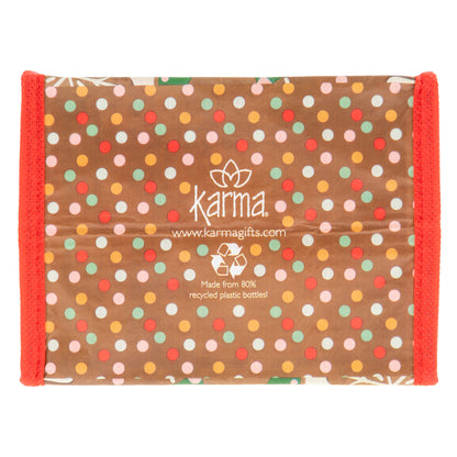 Gingerbread Holiday Recycled Small Gift Bags
