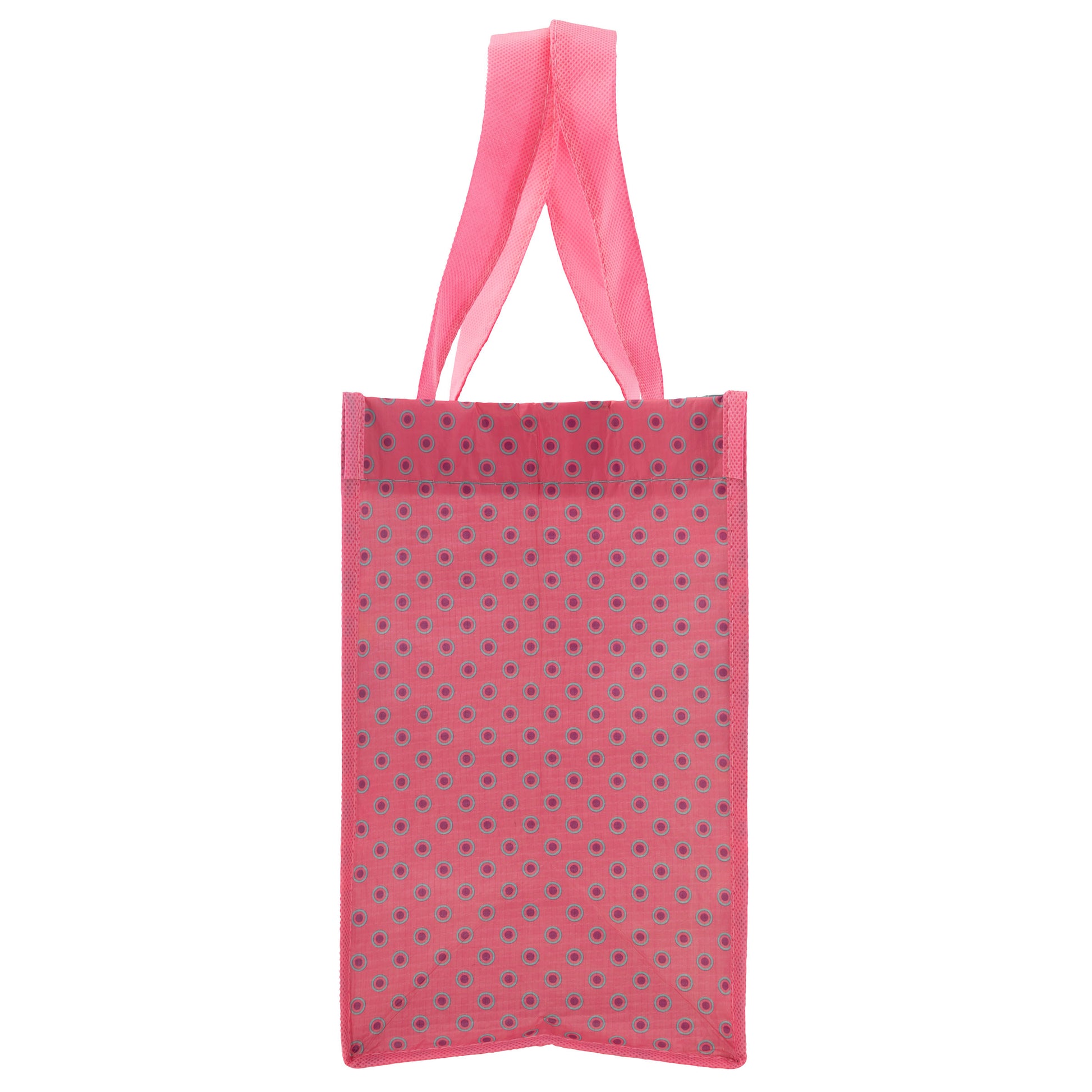 Choose Happy Recycled Medium Gift Bag side view. 