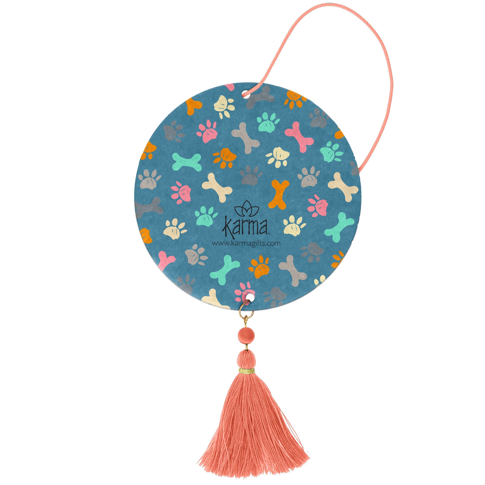 Dog Air Freshener back view. 