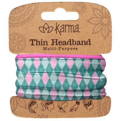 Argyle Thin Headband