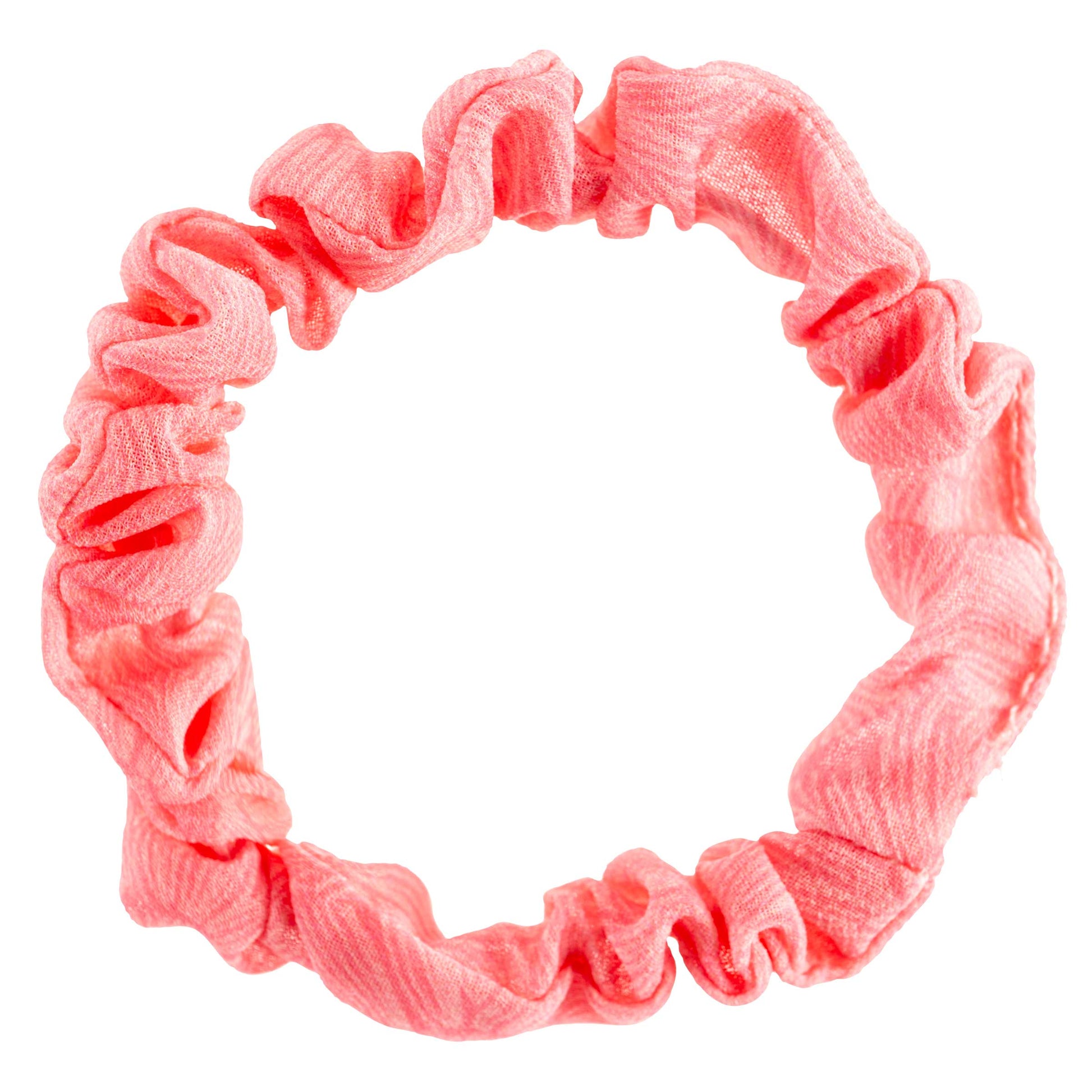 Botanical Slim Scrunchies pink scrunchie view. 
