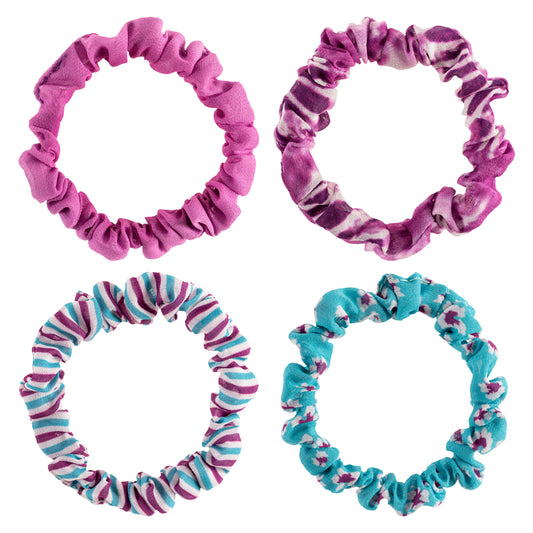 Purple Madness Slim Scrunchies