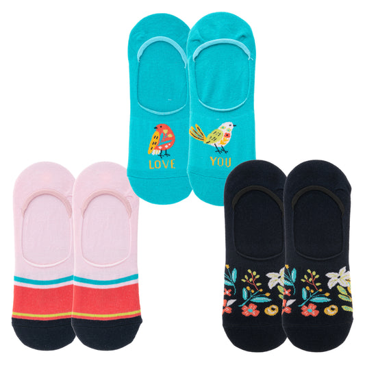 Bird No Show Socks