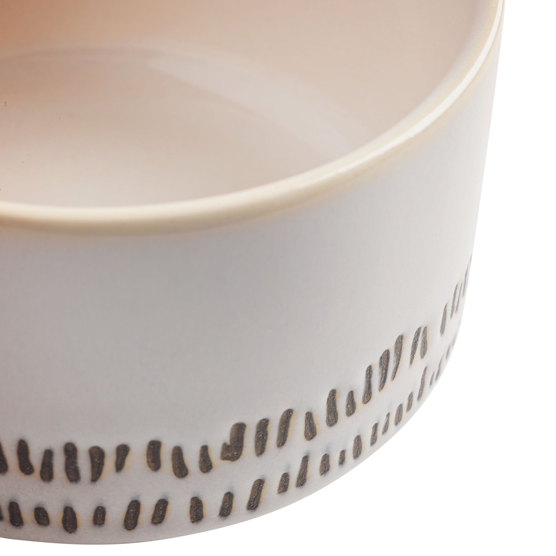 Mason Dip Bowls up-close view. 
