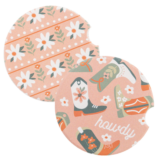 Boots Car Coasters