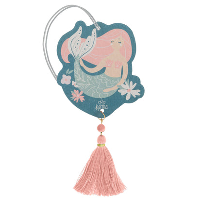 Mermaid Shaped Air Freshener back view. 