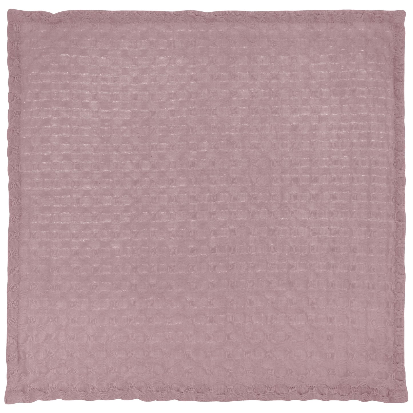 Happy Everything Waffle Weave Dishcloth Set With Canvas Holder purple dishcloth view. 