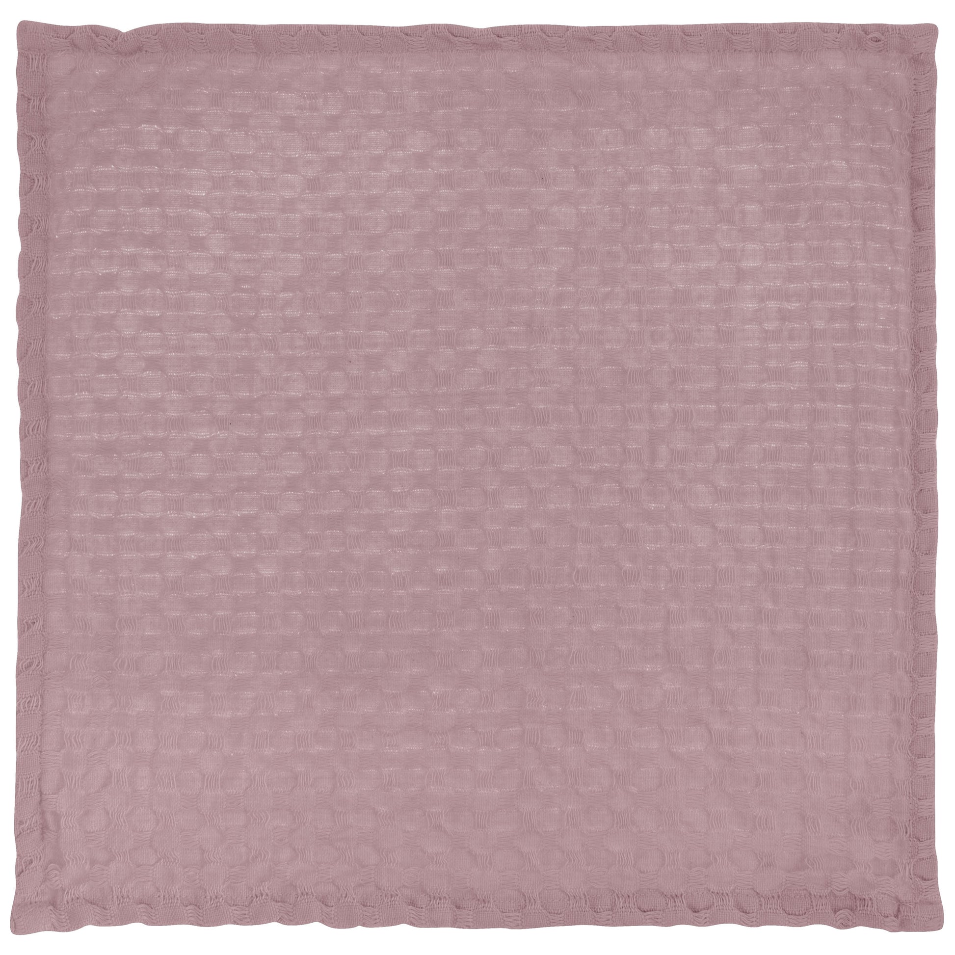 Happy Everything Waffle Weave Dishcloth Set With Canvas Holder purple dishcloth view. 