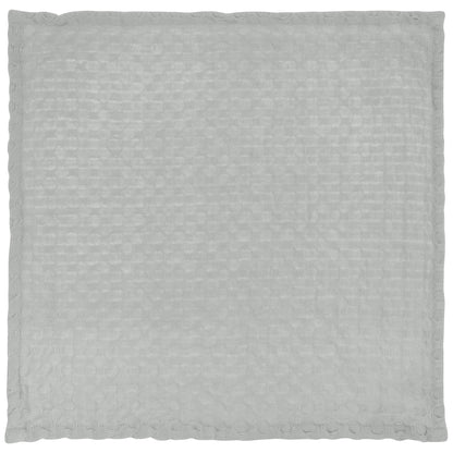 Happy Everything Waffle Weave Dishcloth Set With Canvas Holder gray dishcloth view. 