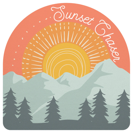 Sunset Sticker