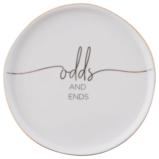 Odds & Ends Sentiment Trinket Tray