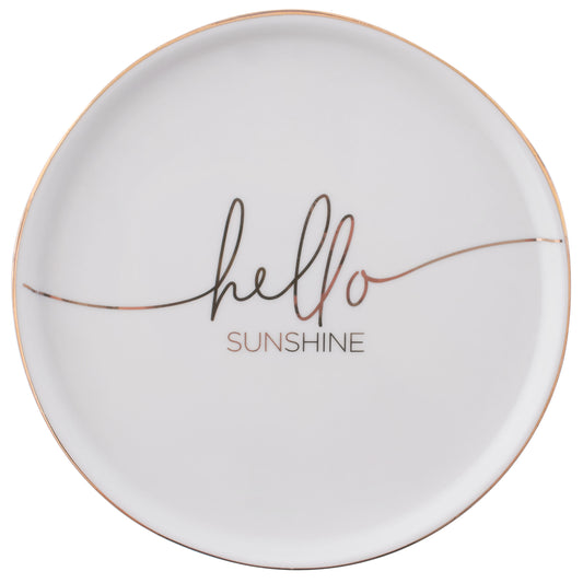 Hello Sunshine Sentiment Trinket Tray