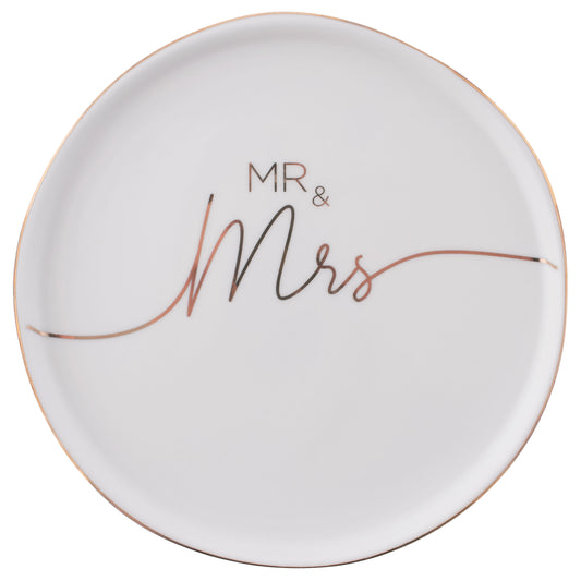 Mr & Mrs Sentiment Trinket Tray