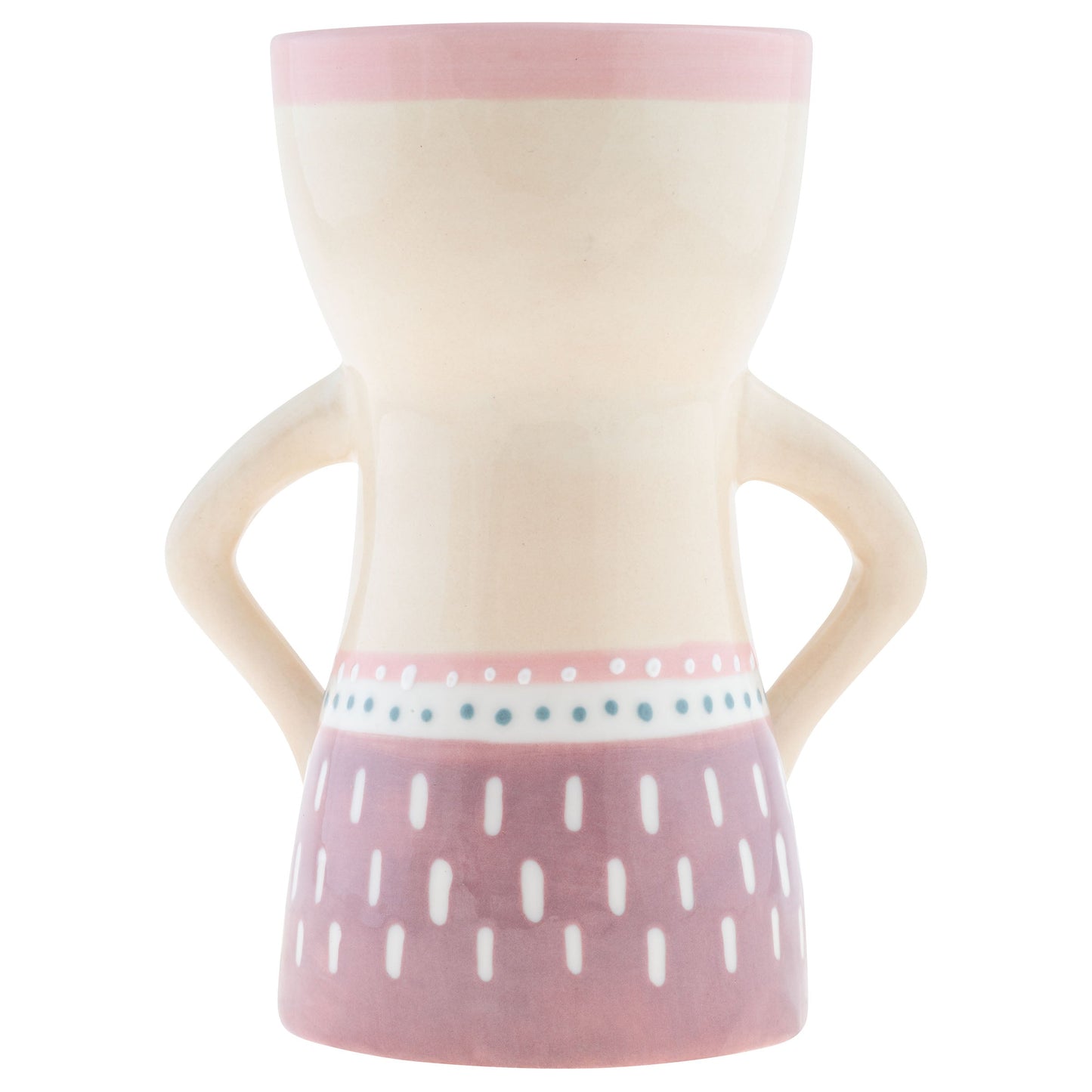 Lilac Reyna Busty Lady Vases back view. 