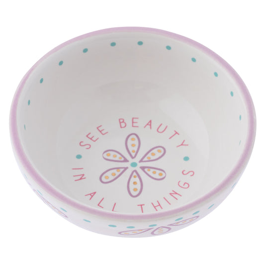 See Beauty Colorful Ring Bowl