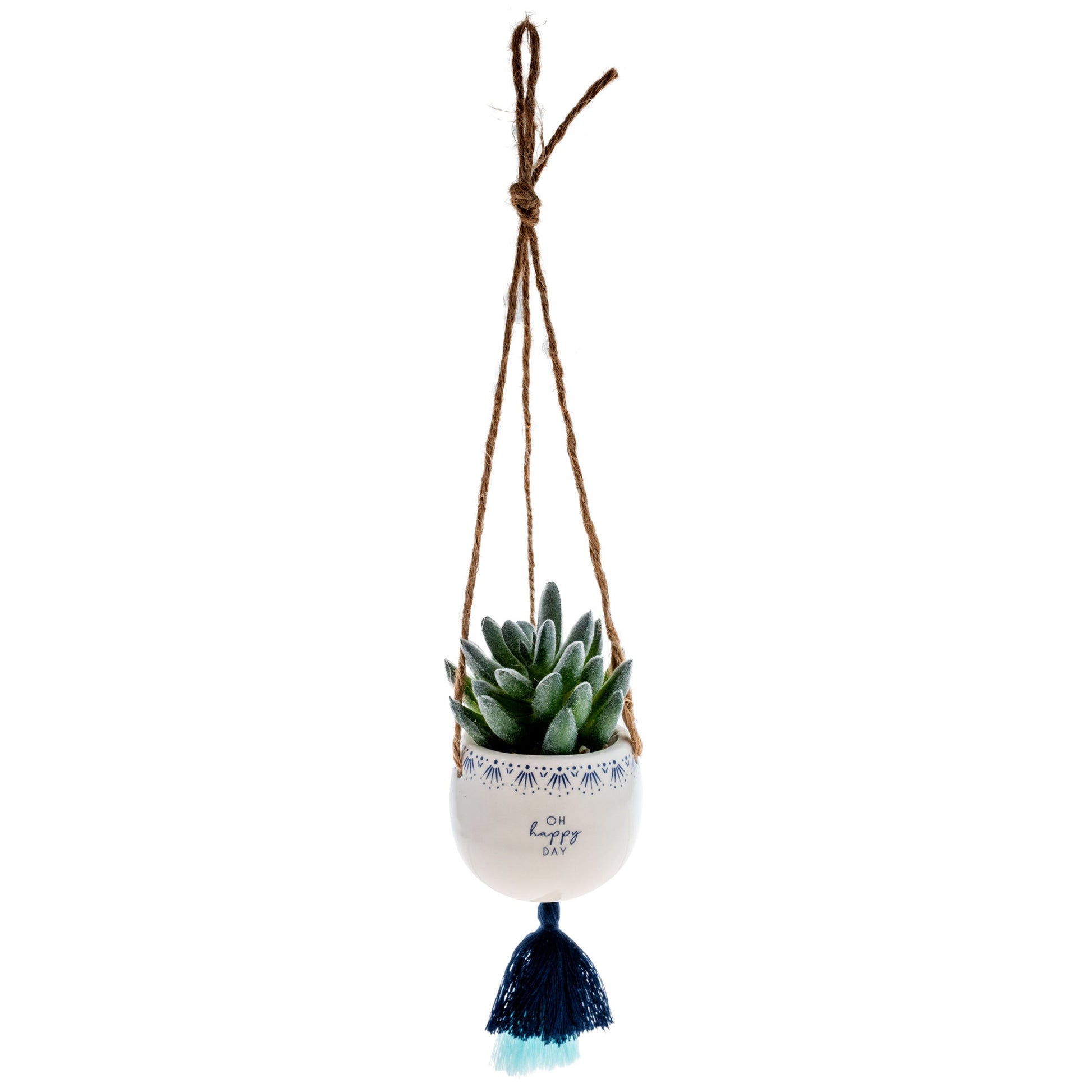 Oh Happy Day Hanging Succulent Pot