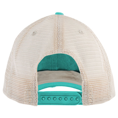 Take a Hike Trucker Hat back view. 