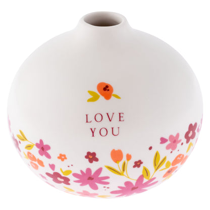 Love You Small Bud Vases
