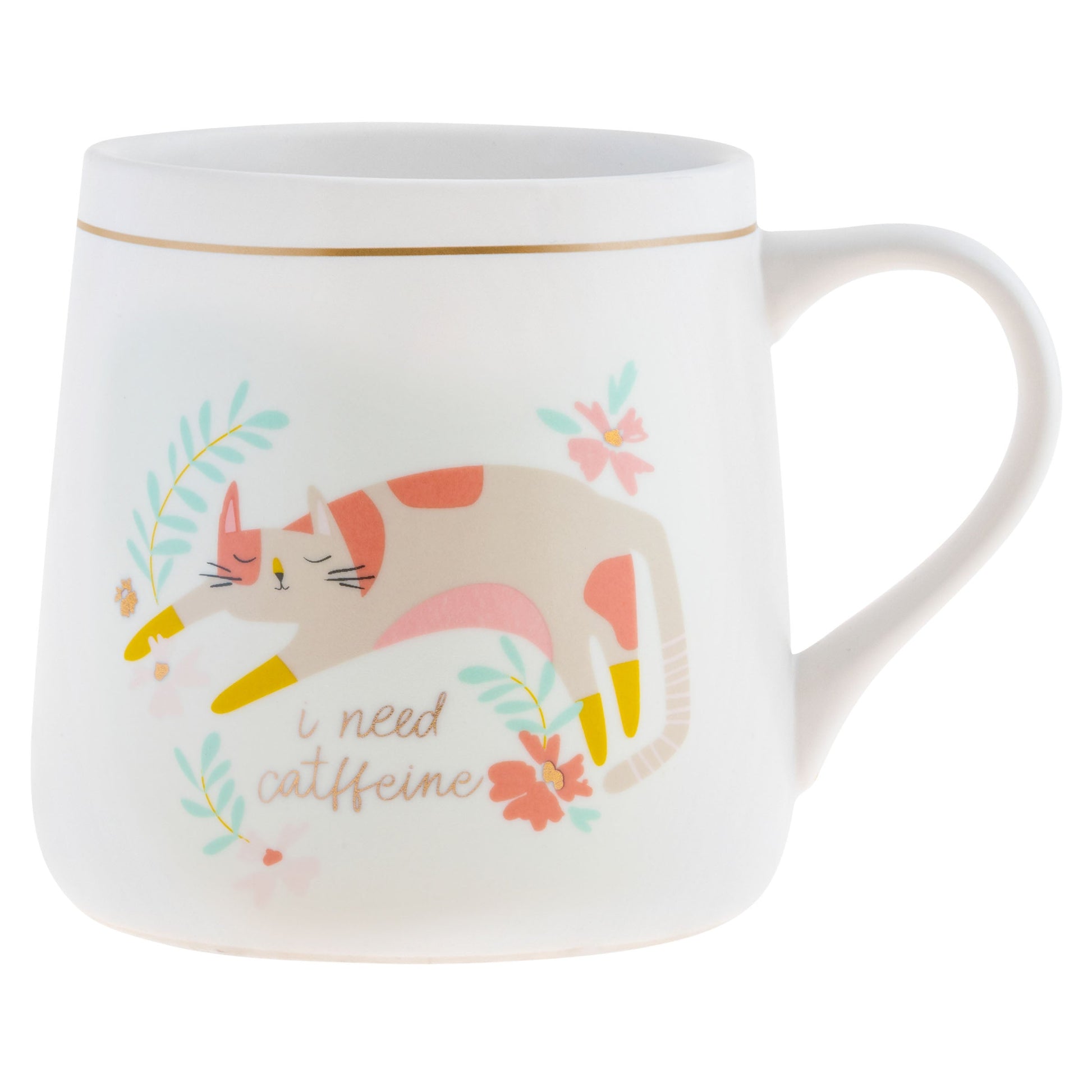 Cat Flora Mug
