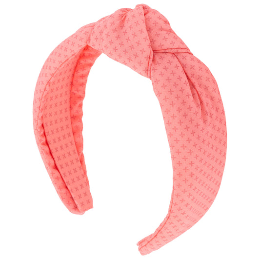 Pink Knot Headband