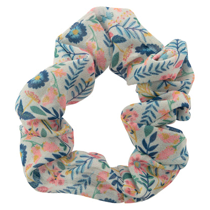 Fresco Floral Hair Scarves scrunchie view. 