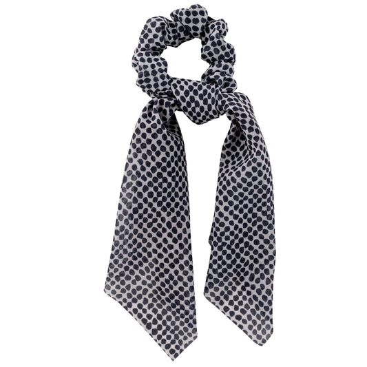 Black Dots Hair Scarves