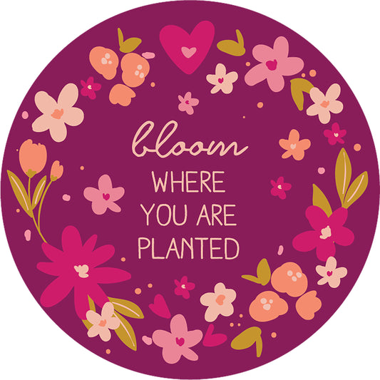 Bloom Happy Magnet