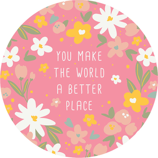 Better Place Happy Magnet