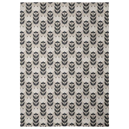 Retro Retro Flower Tea Towel