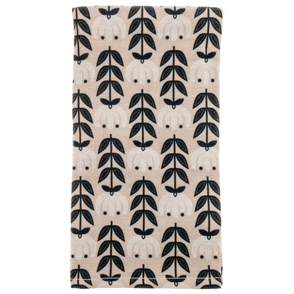 Retro Retro Flower Tea Towel