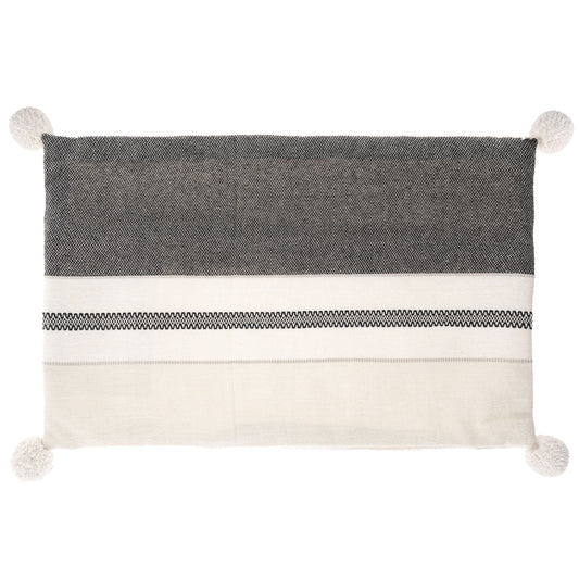 Pom Pom Pillow Cover Lumbar Lisbon Collection