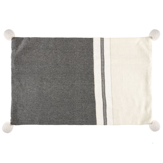 Pom Pillow Cover Long Lumbar Lisbon Collection