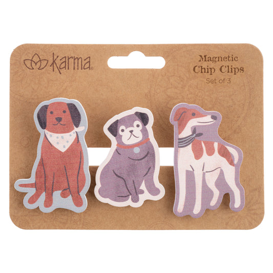 Dogs Shaped Magnetic Chip Clips