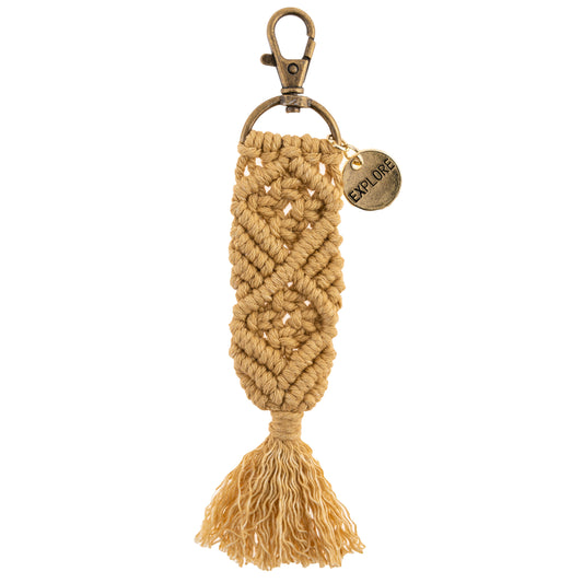 Explore Macrame Keychain