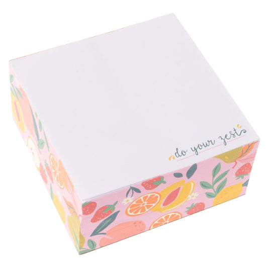 Fruit Block Note Pad
