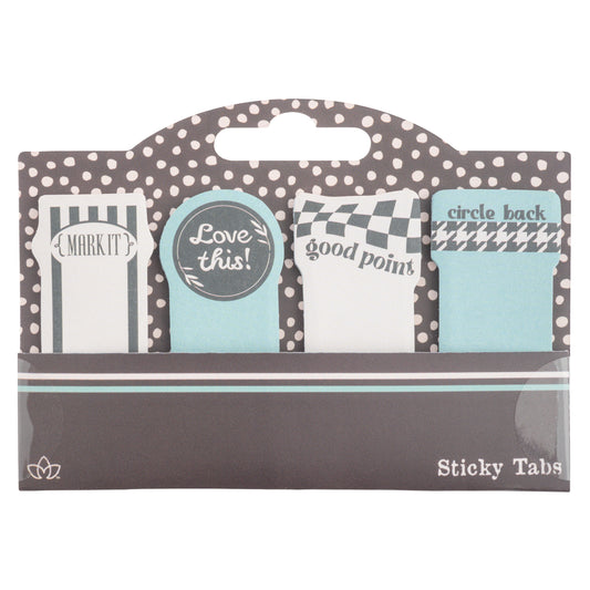 Houndstooth Sticky Tabs