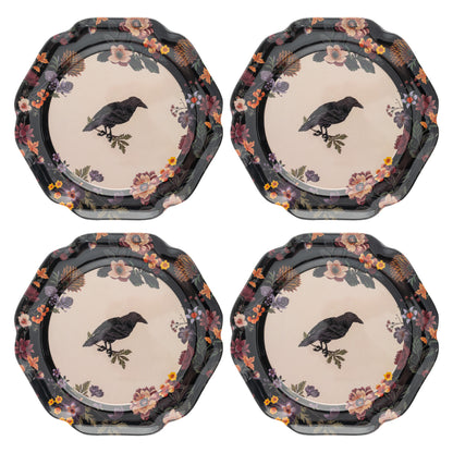 Crow Melamine Salad Plates