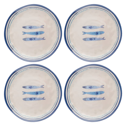 Sardines Melamine Salad Plates