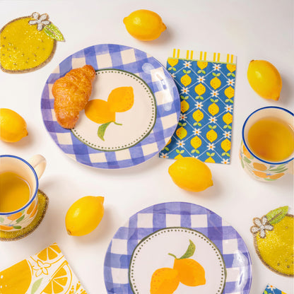 Lemon Guest Towel Paper Napkins