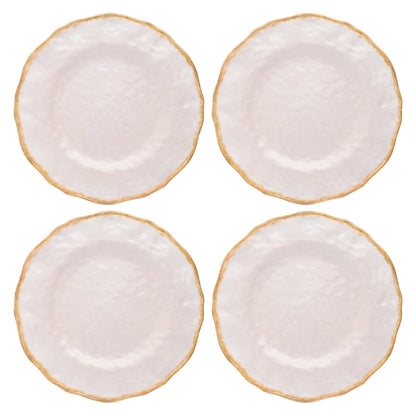 Heirloom Cream Melamine Dinner Plates