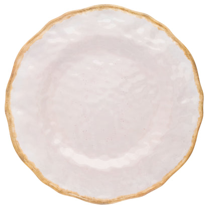 Heirloom Cream Melamine Dinner Plates