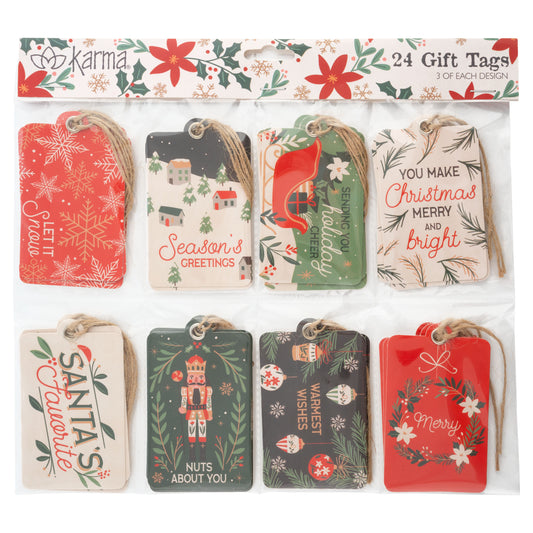 Traditional Paper Gift Tags