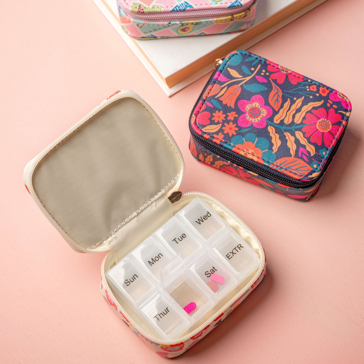 Bows Travel Pill Case