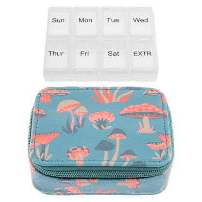 Mushroom Travel Pill Case