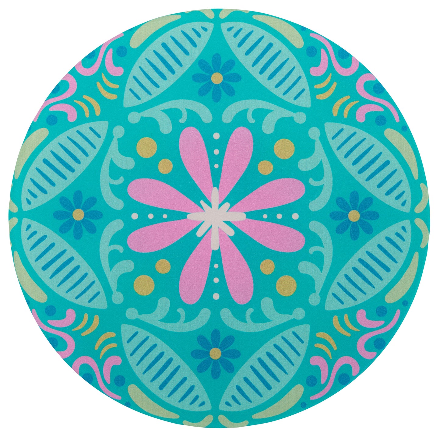 Blue coaster