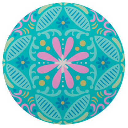 Blue coaster