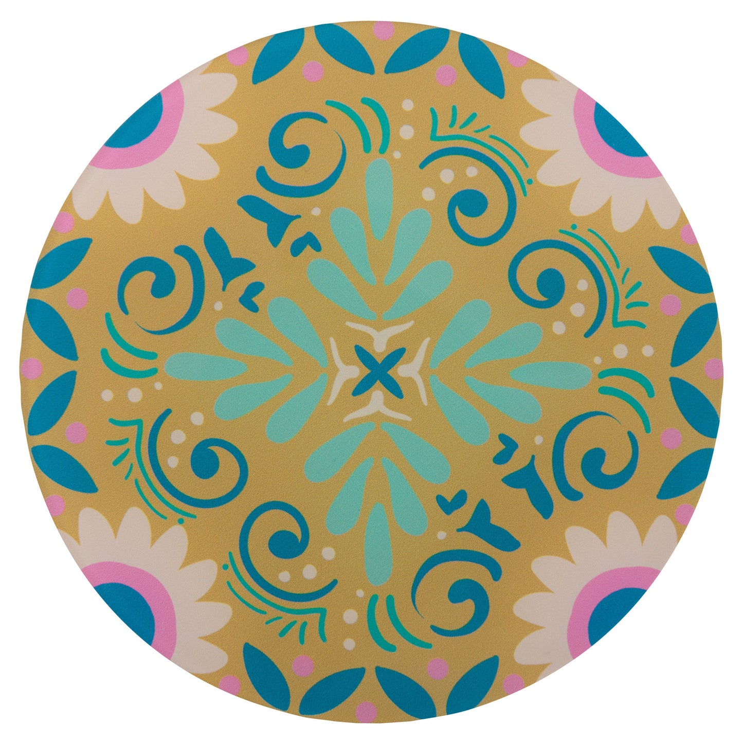Chartreuse coaster 